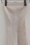 Marc le bihan belted tube top dress 21938-E21 BEIGE